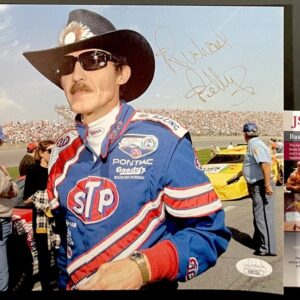 NASCAR Richard Petty Signed STP #43 8x10 Photo C Autograph Cars The King JSA COA
