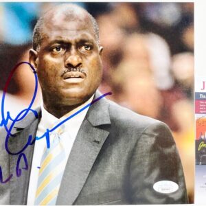 NBA Michael Cooper Signed Los Angeles Lakers 8x10 Photo C Autograph JSA COA