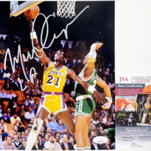 NBA Michael Cooper Signed Los Angeles Lakers 8x10 Photo D Autograph JSA COA