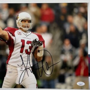 NFL Kurt Warner Signed Arizona Cardinals 11x14 Photo C Autograph JSA COA