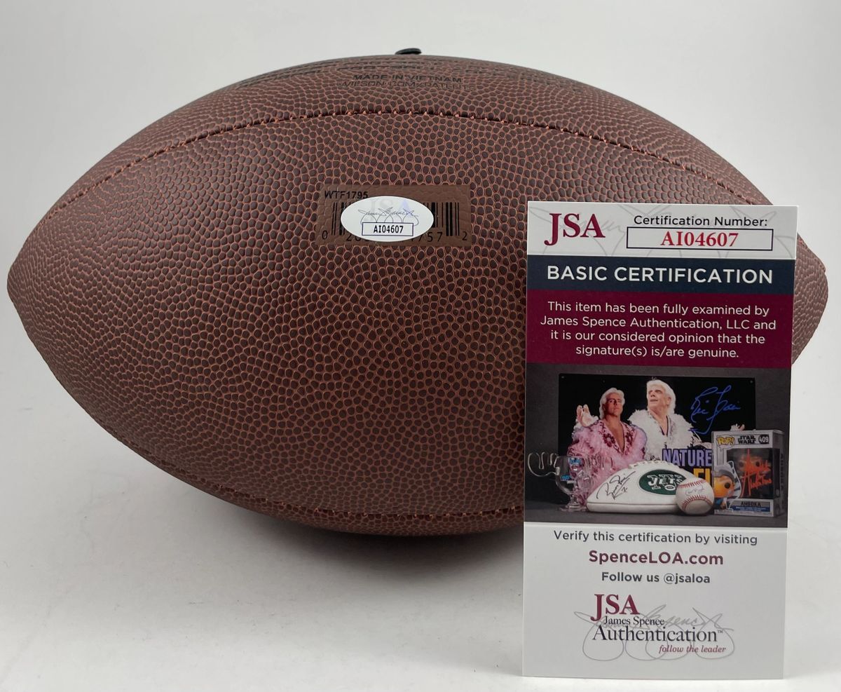NFL Za'Darius Smith Cleveland Browns DE Signed Wilson Official Football JSA COA - Image 2
