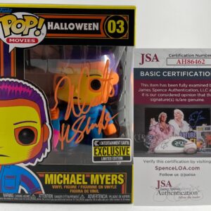 Nick Castle Signed Halloween Michael Myers Excl. Black Light Funko POP JSA COA