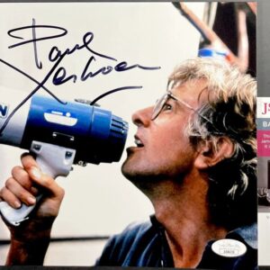 Paul Verhoeven Signed Total Recall 8x10 Photo B Autograph JSA COA