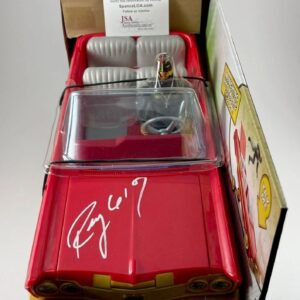 Rey Mysterio Signed WWE Mattel Lucha Low Rider Figure Set B Autograph JSA COA