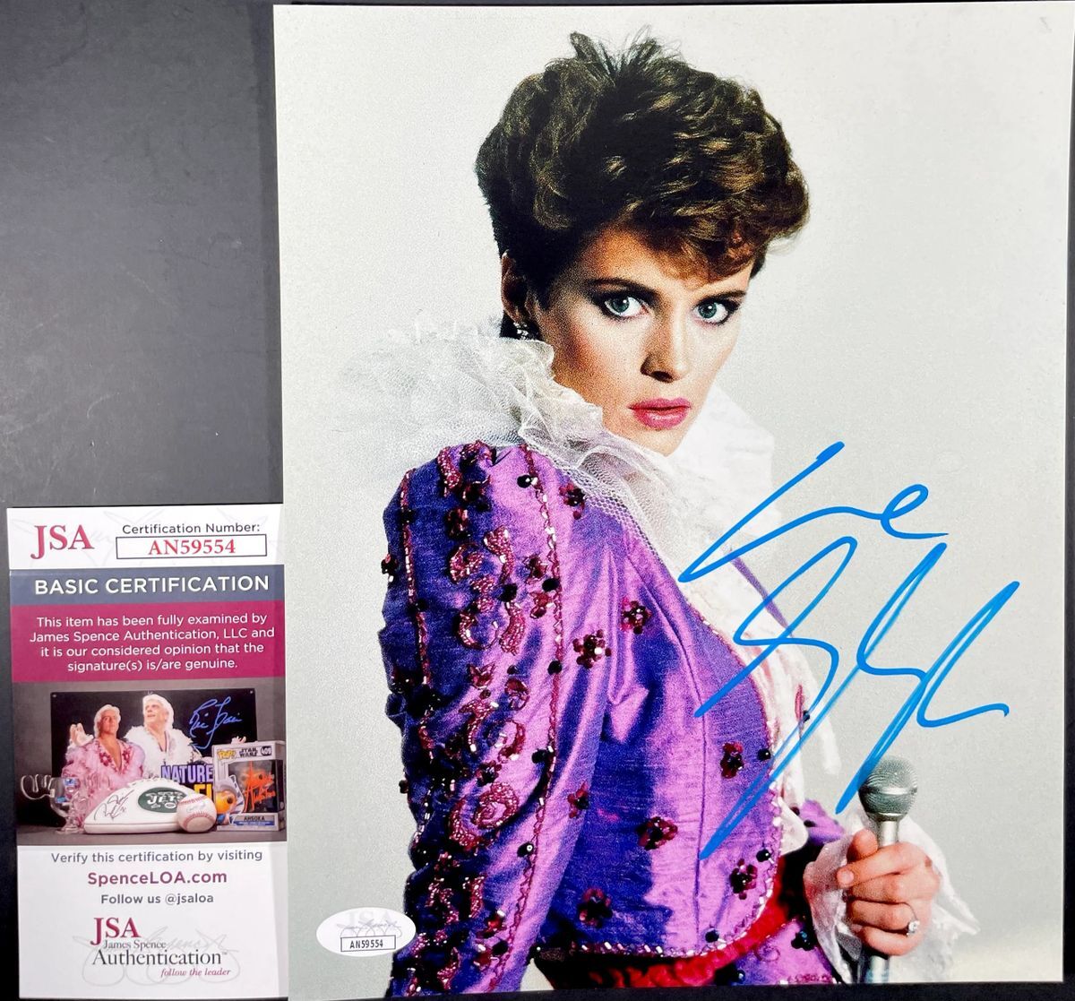 Sheena Easton Signed 8x10 Photo B Autograph Singer Actress JSA COA
