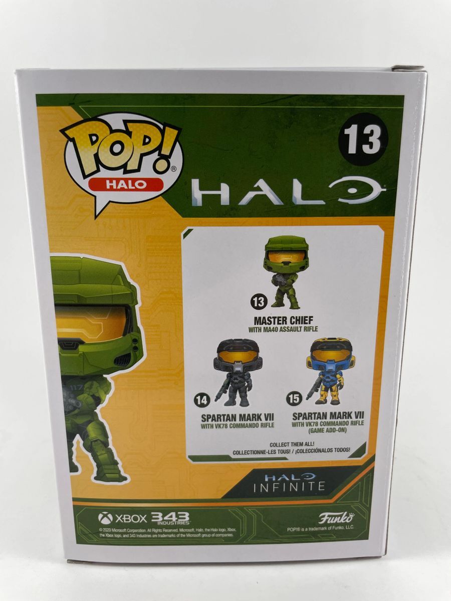 Steve Downes Signed HALO Master Chief Funko POP #13 I Autograph JSA COA - Image 4