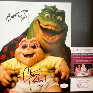 Stuart Pankin Signed Dinosaurs 8x10 Photo E Autograph Earl SInclair JSA COA