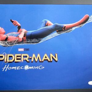 Tom Hardy Venom Signed Spider-Man Homecoming 12x18 Poster Autograph JSA COA