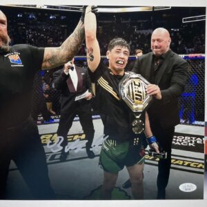 UFC Brandon Moreno Signed 11x14 Photo B Autograph MMA JSA COA