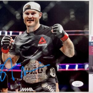 UFC Stipe Miocic Signed 8x10 Photo J Autograph MMA Fighter JSA COA