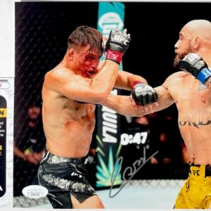 UFC The Fighting Nerds Jean Silva Signed 8x10 Photo Authentic Autograph JSA COA