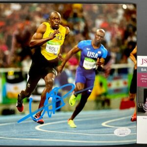 Usain Bolt Signed Rio 2016 Summer Olympics 8x10 Photo Authentic Auto JSA COA