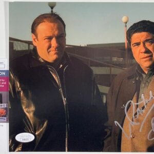 Vincent Pastore Signed The Sopranos Big Pussy 8x10 Photo C Autograph JSA COA