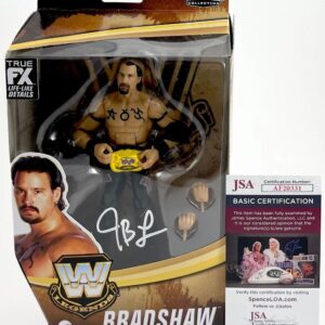 WWE John Bradshaw Layfield Signed APA Mattel Legends Elite Figure B JBL JSA COA