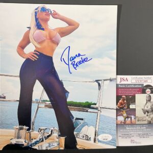 WWE NXT Dana Brooke Signed 8x10 Photo C Autograph WrestleMania JSA COA