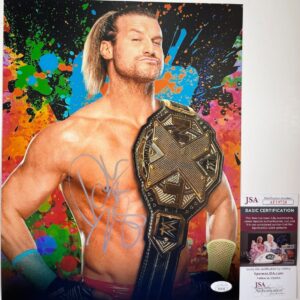 WWE NXT Dolph Ziggler Signed 11x14 Photo B Autograph Dirty Dawgs JSA COA
