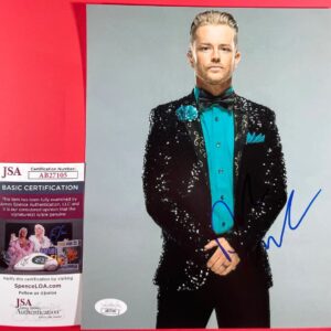 WWE NXT Drake Maverick Signed 8x10 Photo A Autograph WrestleMania JSA COA
