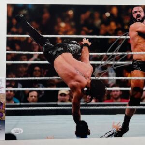 WWE NXT Drew McIntyre Signed 11x14 Photo C Autograph WrestleMania JSA COA