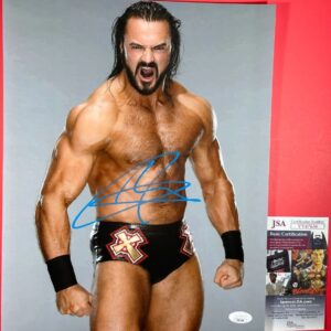WWE NXT Drew McIntyre Signed 11x14 Photo G Autograph WrestleMania JSA COA