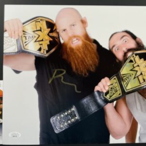 WWE NXT Eric Rowan Signed Wyatt Family 11x14 Photo Autographed JSA COA
