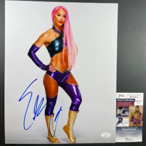 WWE NXT Eva Marie Signed 11x14 Photo Autograph WrestleMania JSA COA