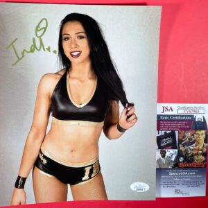WWE NXT Indi Hartwell Signed 8x10 Photo C Autograph TakeOver JSA COA