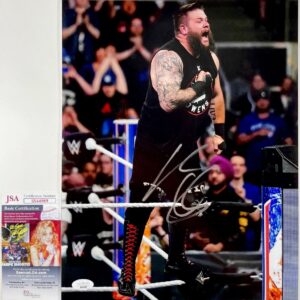 WWE NXT Kevin Owens Signed 11x14 Photo D Autograph WrestleMania JSA COA