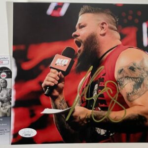WWE NXT Kevin Owens Signed 8x10 Photo M Autograph WrestleMania JSA COA