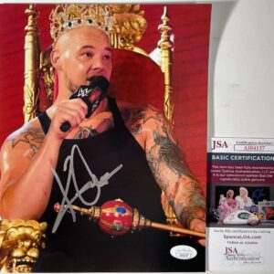 WWE NXT King Corbin Signed 8x10 Photo C Autograph WrestleMania JSA COA