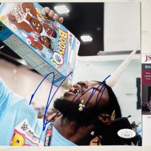 WWE NXT Kofi Kingston Signed 8x10 Photo K The New Day WrestleMania JSA COA