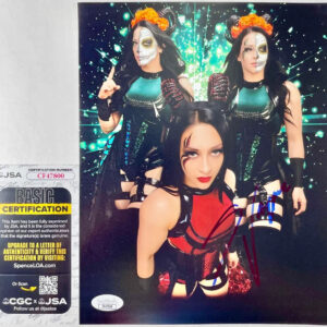 WWE NXT La Primera Stephanie Vaquer Signed 8x10 Photo F Autograph JSA COA