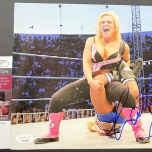 WWE NXT Natalya Neidhart Signed 8x10 Photo O Autograph WrestleMania JSA COA