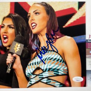 WWE NXT Peyton Royce & Billie Kay Signed IIconics 8x10 Photo A Autograph JSA COA