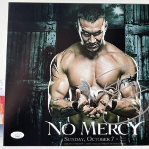 WWE NXT Randy Orton Signed 11x14 Photo C Autograph WrestleMania JSA COA