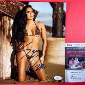 WWE NXT Sonya Deville Signed 8x10 Photo J Autograph WrestleMania JSA COA