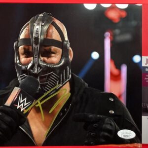 WWE NXT T-Bar Signed 8x10 Photo B Dominik Dijakovic Autograph TakeOver JSA COA