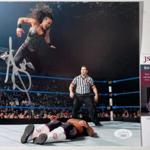 WWE NXT Tamina Snuka Signed 8x10 Photo J Autograph WrestleMania JSA COA