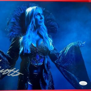 WWE NXT The Queen Charlotte Flair Signed 11x14 Photo Authentic Autograph JSA COA