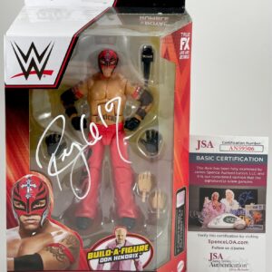 WWE Rey Mysterio Signed Mattel Royal Rumble Elite Figure Autograph JSA COA