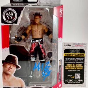 WWE The Miz Signed Mattel Elite Ruthless Aggression Wrestling Figure  JSA COA