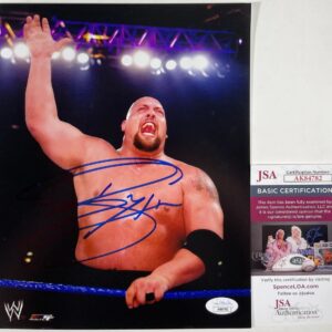 WWE WWF Big Show Signed 8x10 Photo C Autograph The Giant WCW AEW JSA COA
