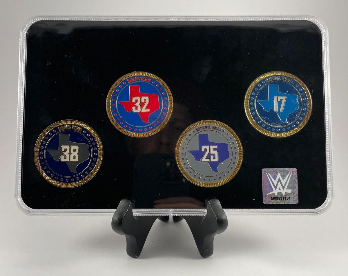 WWE WrestleMania Texas Commemorative Coin Collection Official Merchandise - Image 3