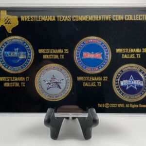 WWE WrestleMania Texas Commemorative Coin Collection Official Merchandise