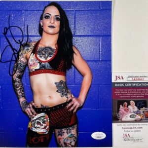 AEW Ruby Soho Signed 8x10 Photo N Autograph WWE Ruby Riott Squad JSA COA
