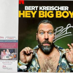 Bert Kreischer Signed 8x10 Photo E Authentic Autograph The Machine JSA COA