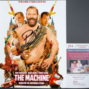 Bert Kreischer Signed The Machine 8x10 Movie Poster Photo Autograph JSA COA