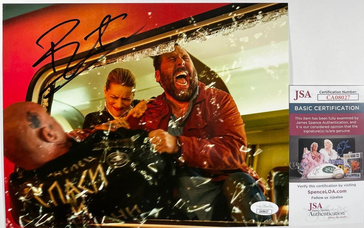 Bert Kreischer Signed The Machine 8x10 Photo D Authentic Autograph JSA COA