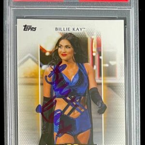 Billie Kay Signed 2017 Topps WWE Women's Division Trading Card PSA DNA Slabbed