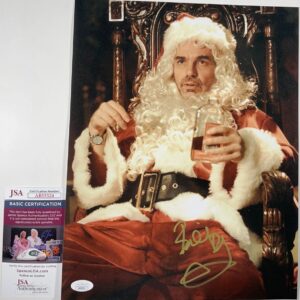 Billy Bob Thornton Signed Bad Santa 11x14 Photo A Autograph Willie JSA COA