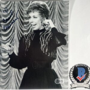 Carol Burnett Signed The Carol Burnett Show 8x10 Photo B Autograph BAS COA